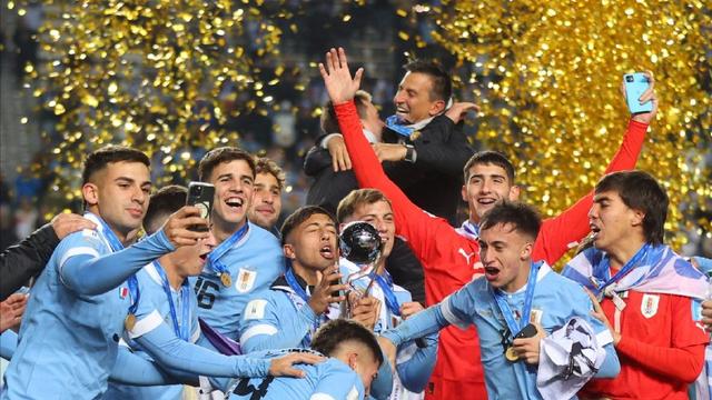 世青赛-乌拉圭86分钟破门 1-0绝杀意大利夺队史首冠(意大利对乌拉圭录像)